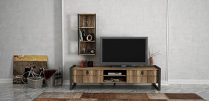 TV Unit Lost - Walnut
