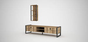 TV Unit Lost - Walnut