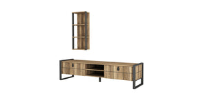 TV Unit Lost - Walnut