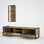 TV Unit Lost - Walnut
