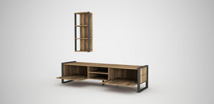 TV Unit Lost - Walnut
