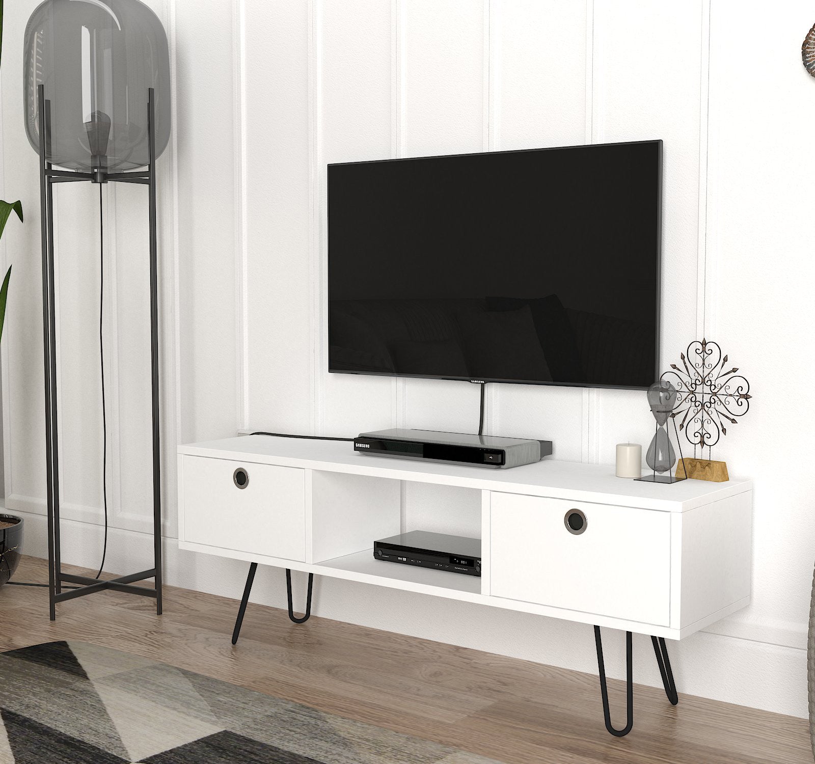 TV Stand Moda - White