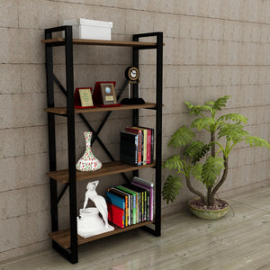 Bookshelf Albatros - Walnut