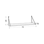 Wall Shelf Armoni - Oak