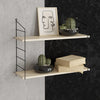 Wall Shelf Armoni 2'li - Birch