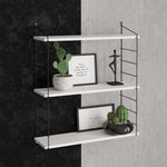 Wall Shelf Armoni 3'lü - White