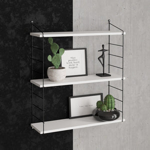 Wall Shelf Armoni 3'lü - White