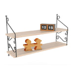 Wall Shelf Seramoni 2'li - Birch