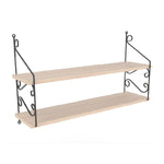 Wall Shelf Seramoni 2'li - Birch