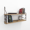 Wall Shelf Seramoni 2'li - Oak