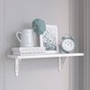 Wall Shelf Retro - White, Shiny White