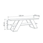 TV Stand Farfalla - Oak