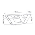 TV Stand Pipralla - Oak