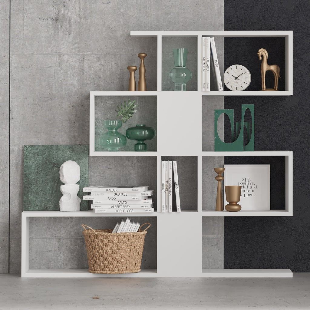 Bookshelf Karlin - White