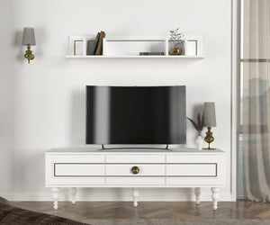 TV Unit Scarlett - White