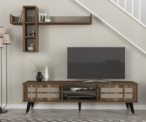TV Unit Logan - Walnut