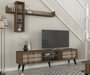TV Unit Logan - Walnut