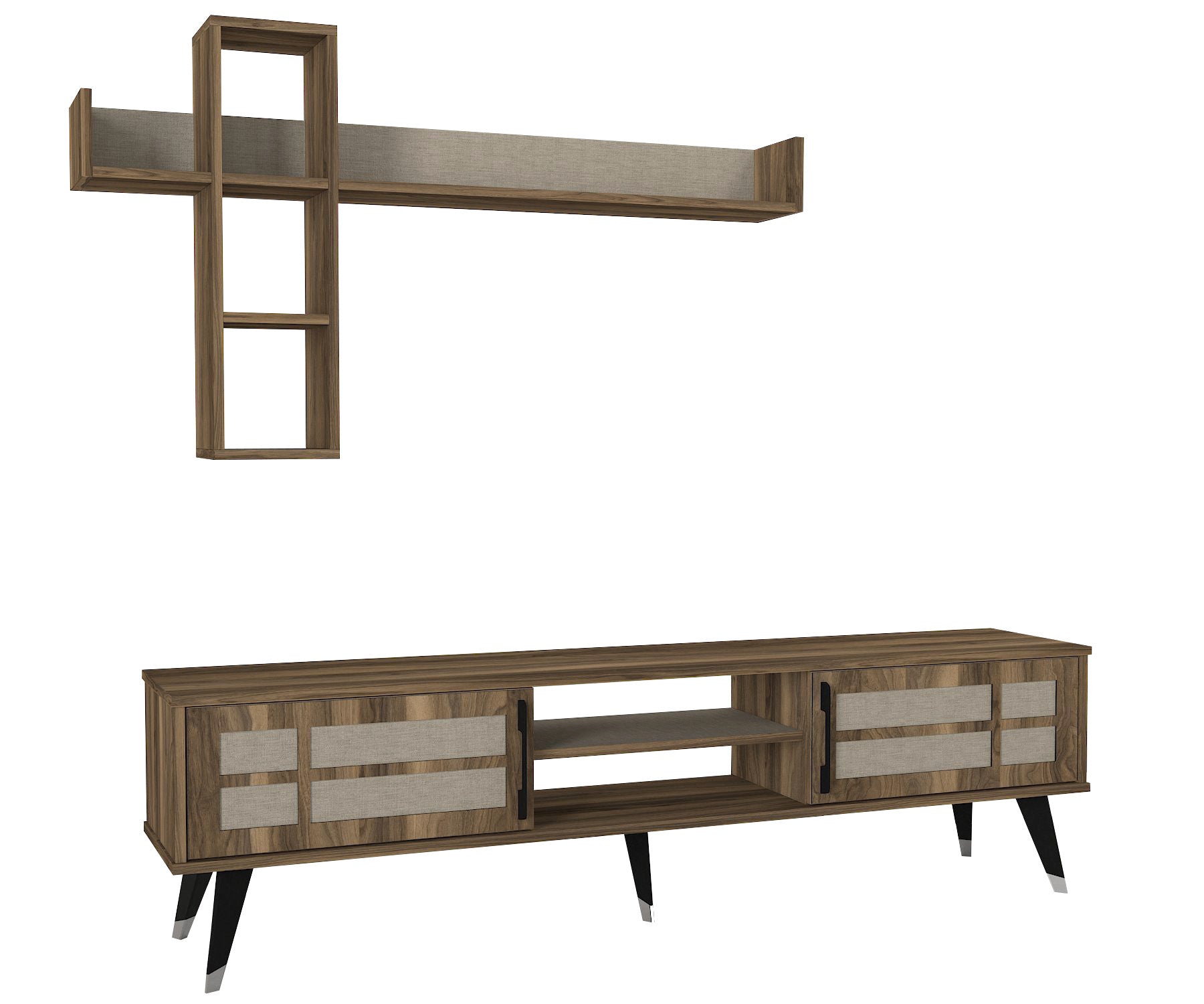 TV Unit Logan - Walnut