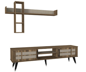 TV Unit Logan - Walnut
