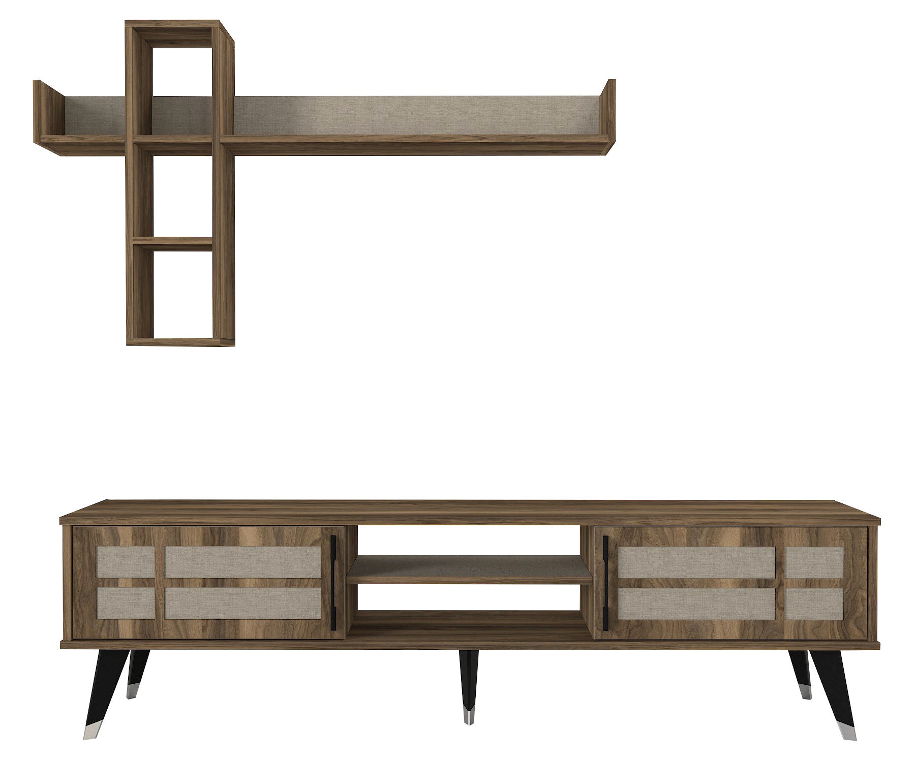 TV Unit Logan - Walnut