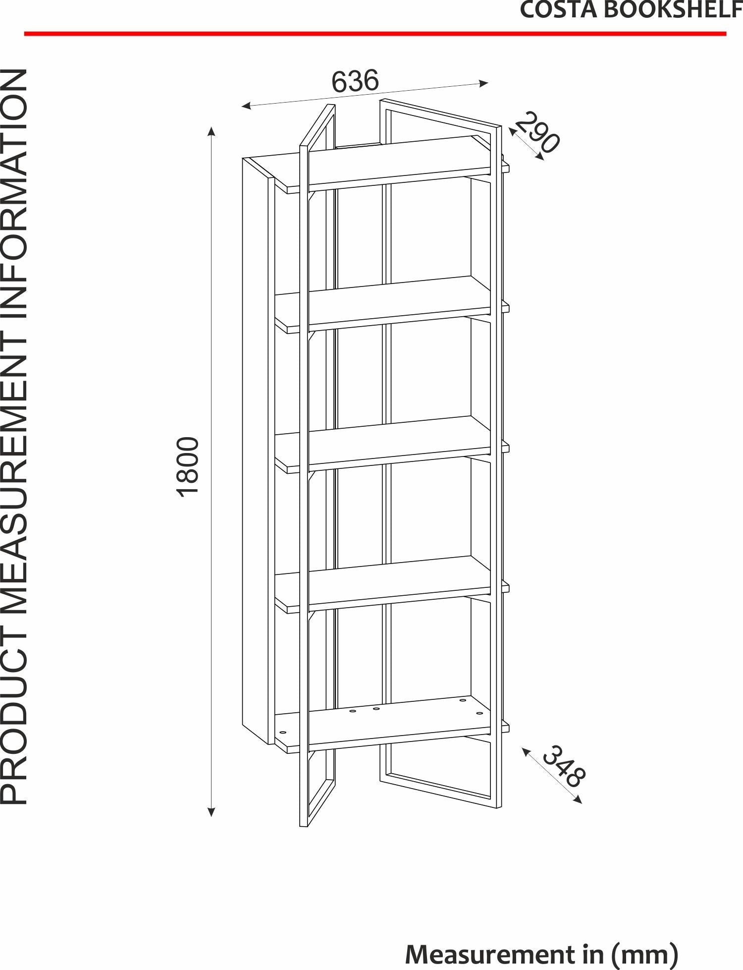 Bookshelf Costa