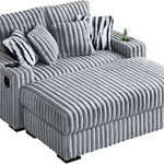 Fluffy Corduroy Loveseat