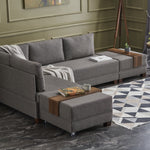 Fly Corner Sofa Bed Left - Brown