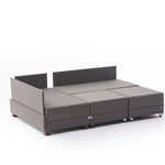 Fly Corner Sofa Bed Left - Brown