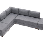 Fly Corner Sofa Bed Left - Brown