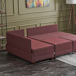 Fly Corner Sofa Bed Left - Brown