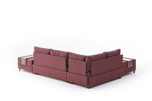 Fly Corner Sofa Bed Left - Brown