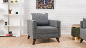 Bella Armchair - Anthracite