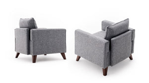 Bella Armchair - Anthracite