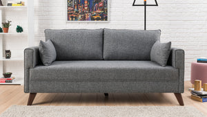 Bella Sofa For 2 Pr - Anthracite