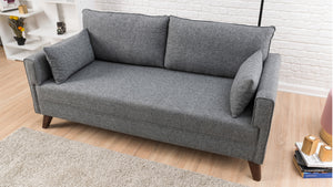 Bella Sofa For 2 Pr - Anthracite
