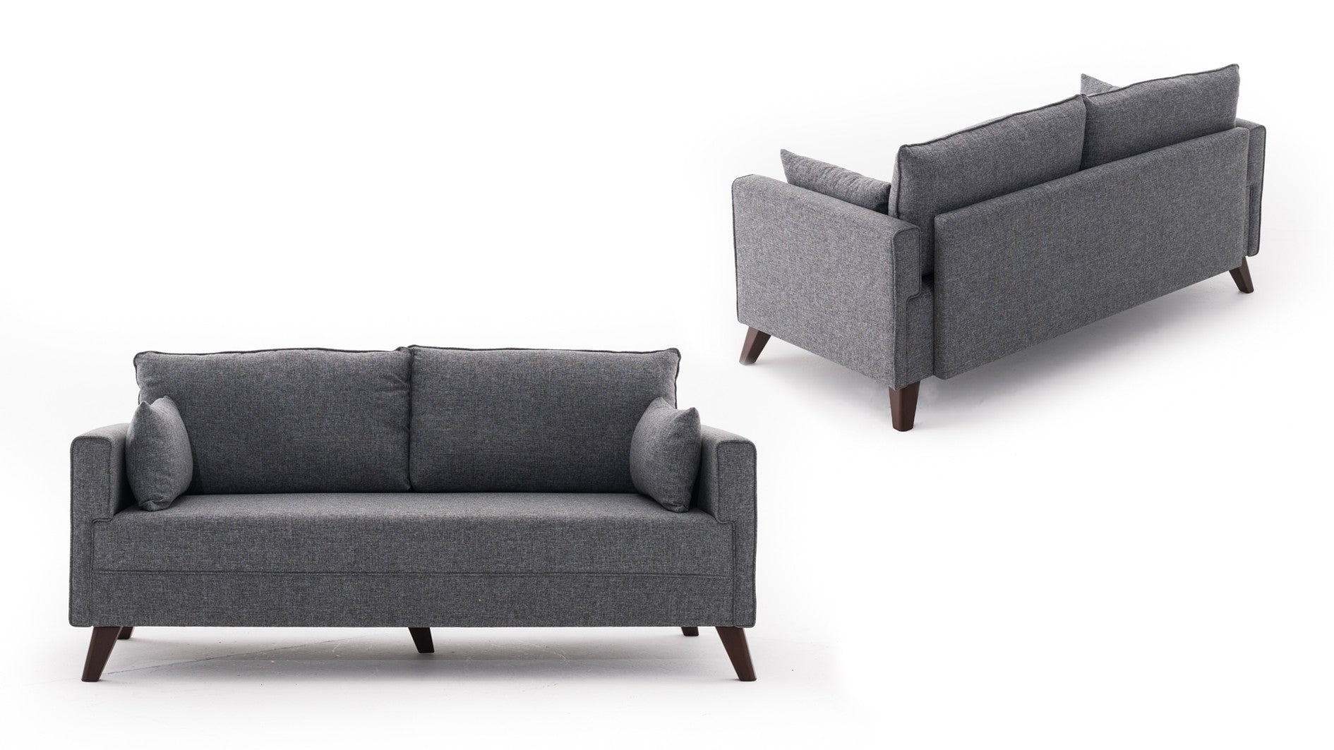 Bella Sofa For 2 Pr - Anthracite