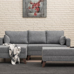 Bella Corner Sofa Left 2-Grey