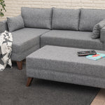 Bella Corner Sofa Left 2-Grey
