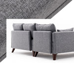 Bella Corner Sofa Left 2-Grey