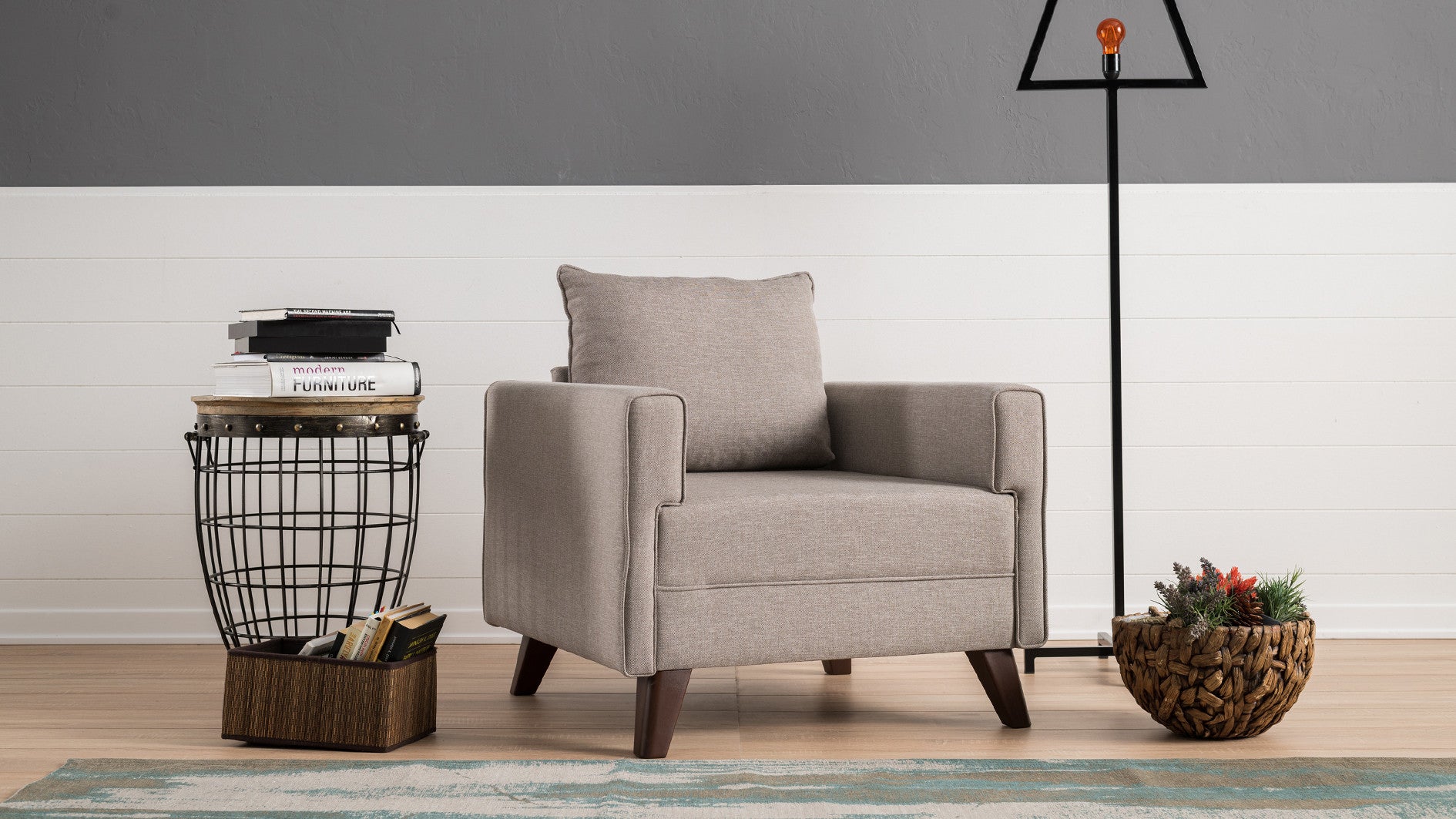 Bella Armchair - Anthracite