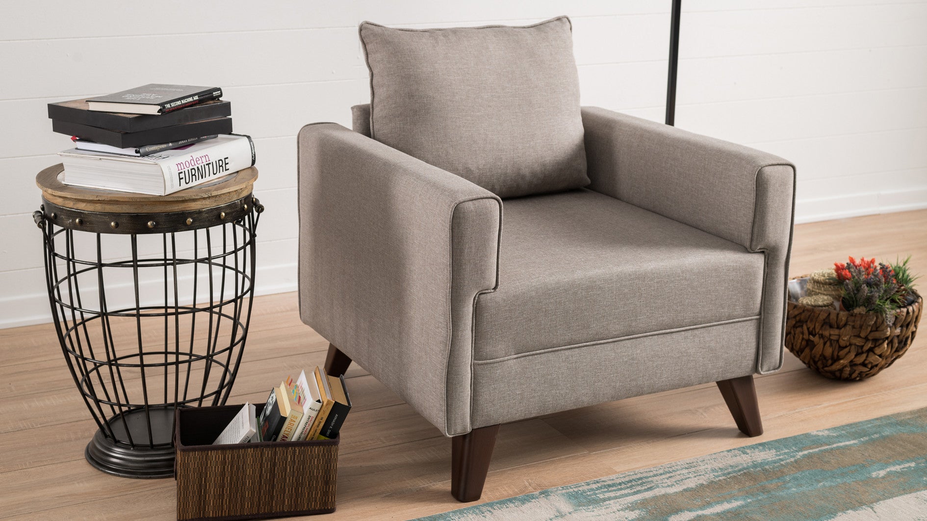 Bella Armchair - Anthracite
