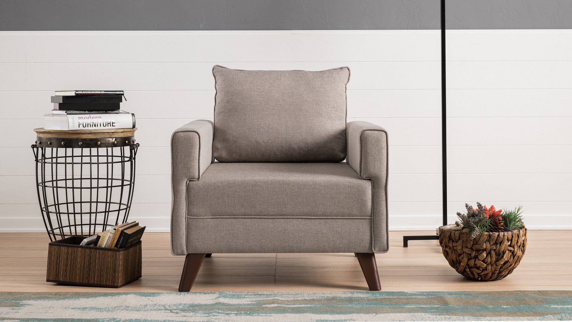 Bella Armchair - Anthracite
