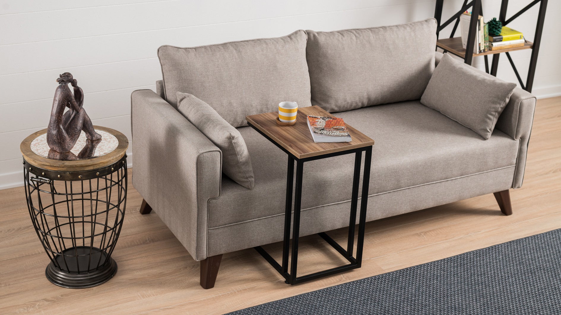 Bella Sofa For 2 Pr - Anthracite