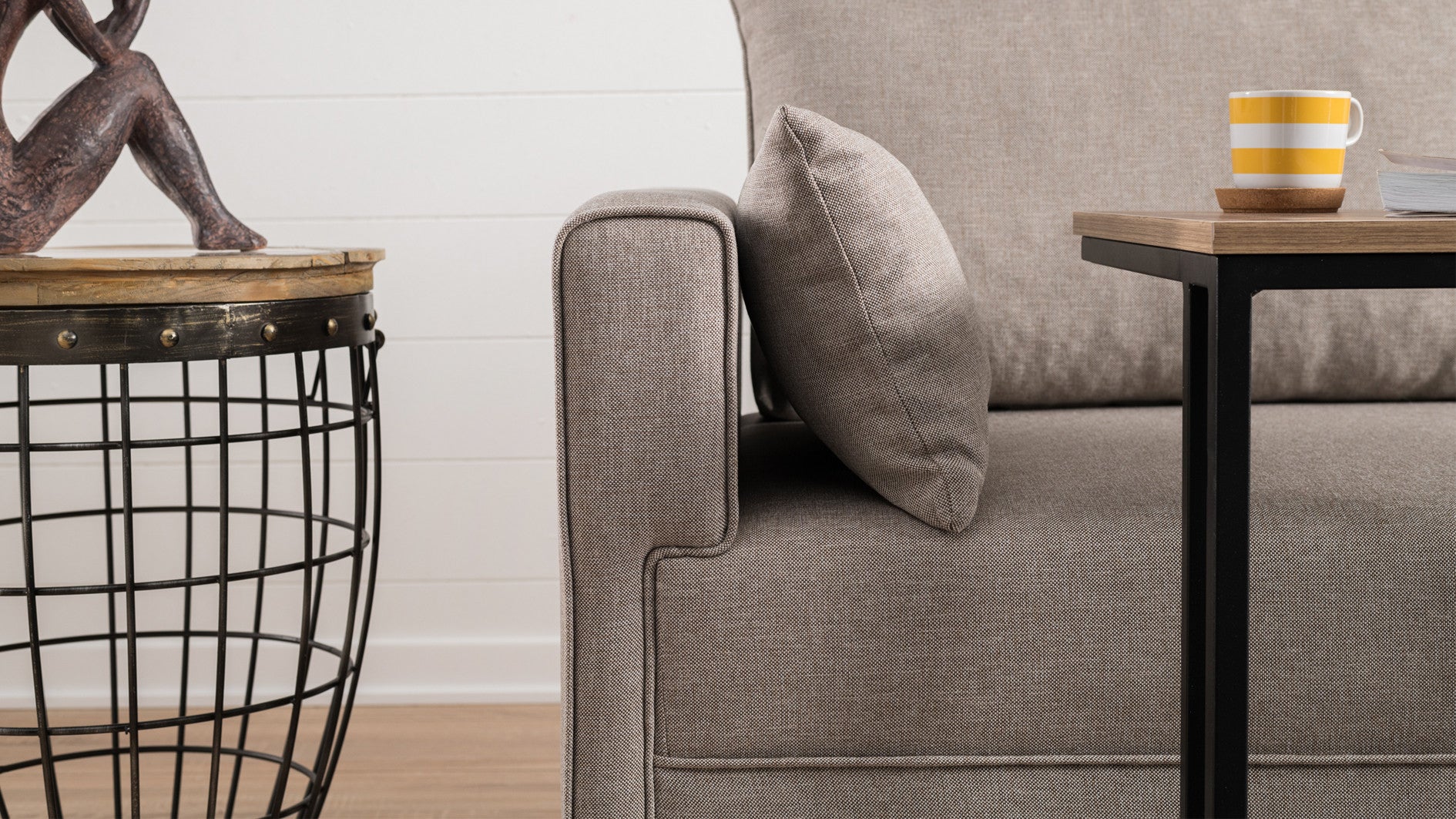 Bella Sofa For 2 Pr - Anthracite