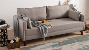 Bella Sofa Bed - Claret Red