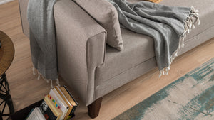 Bella Sofa Bed - Claret Red