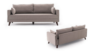 Bella Sofa Bed - Claret Red