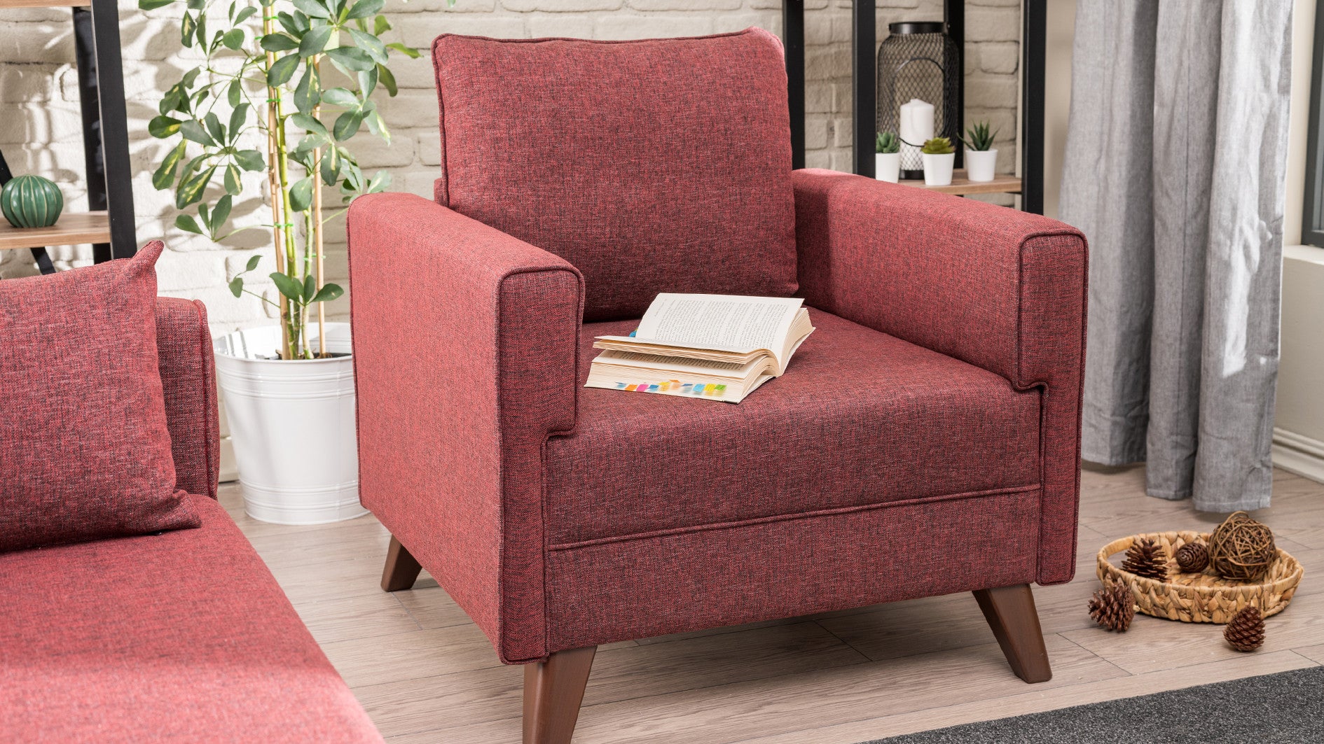 Bella Armchair - Anthracite
