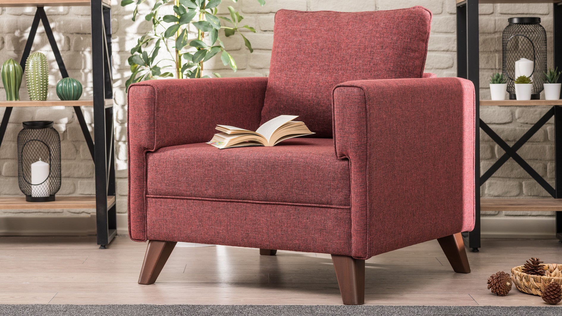 Bella Armchair - Anthracite
