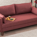 Bella Sofa Bed - Claret Red